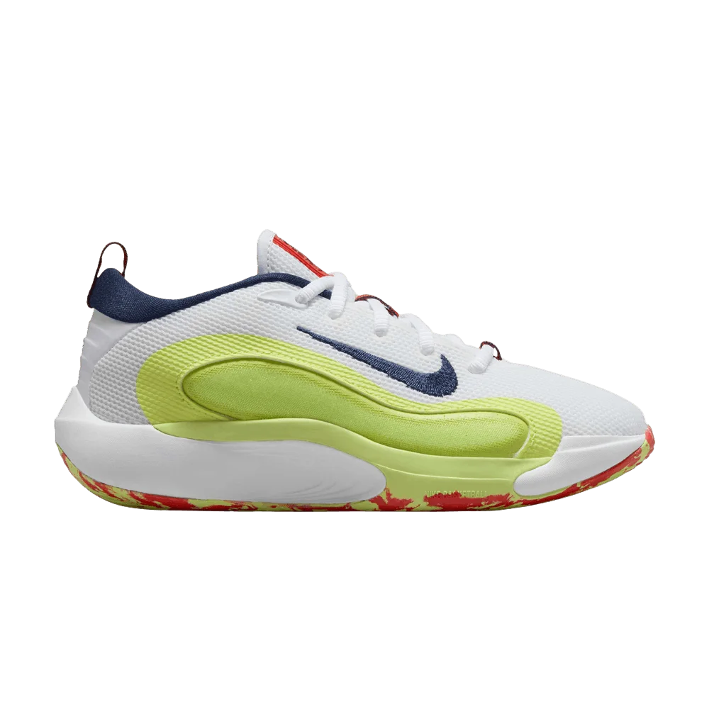 Кроссовки Nike IsoFly GS 'White Limelight Midnight Navy'