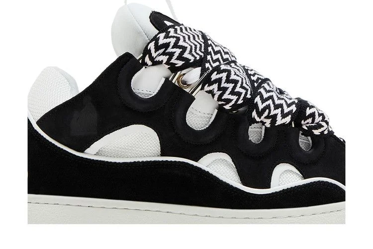 Кроссовки Lanvin Curb Sneakers 'Black White'