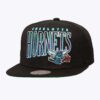 Mitchell-Ness-Black-Charlotte-Hornets-Line-Work-Snapback-OG-Snapback-Hat-100x100