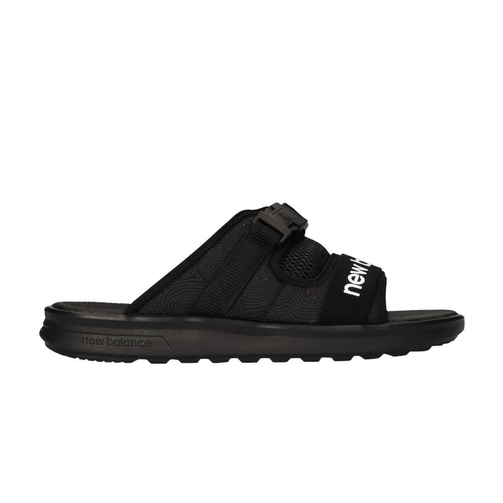New Balance 330 Slides 'Black White'