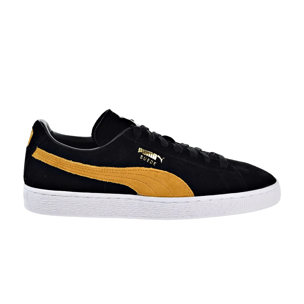 Krossovki-Puma-Suede-Classic-Black-Inca-Gold