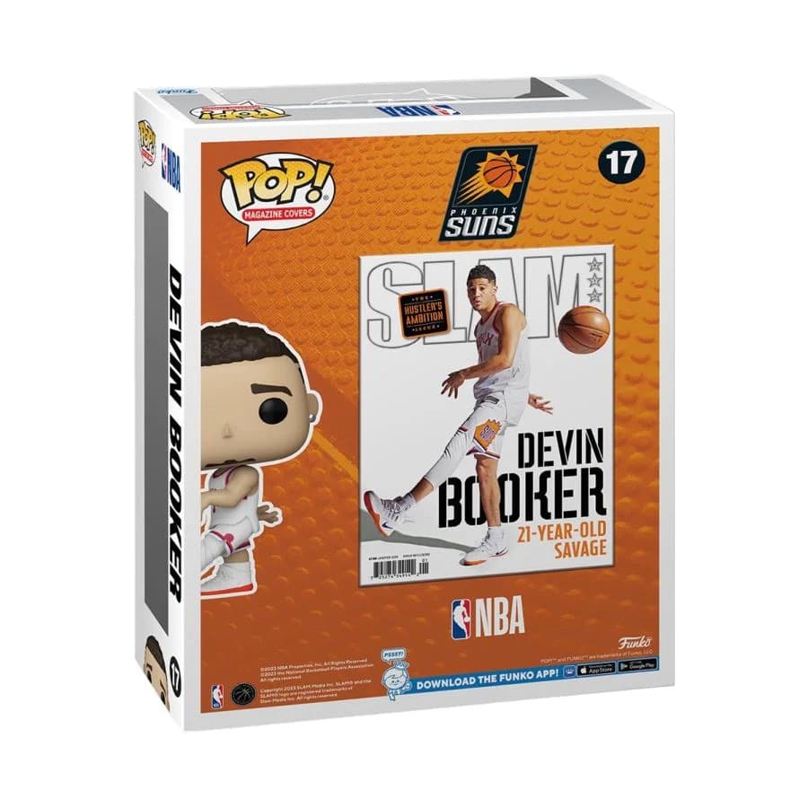Коллекционная фигурка Funko Devin Booker SКоллекцlam Magazine Cover NBA Pop Vinyl
