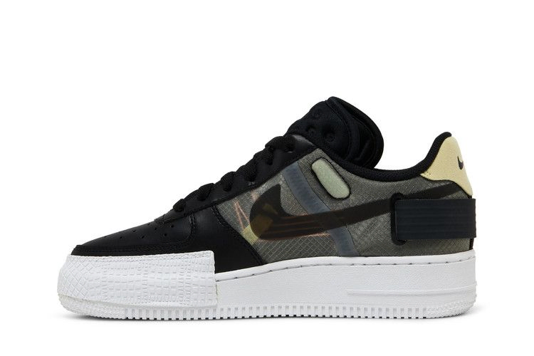Кроссовки Nike Air Force 1 Type GS 'Black Zinnia'