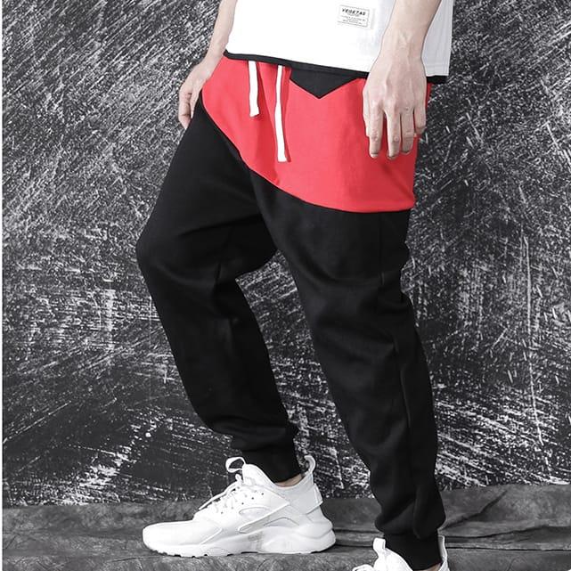 Спортивные штаны DPOY Colorblock Red Pants