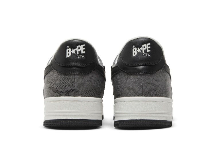 Кроссовки Bapesta 'Black Snakeskin'