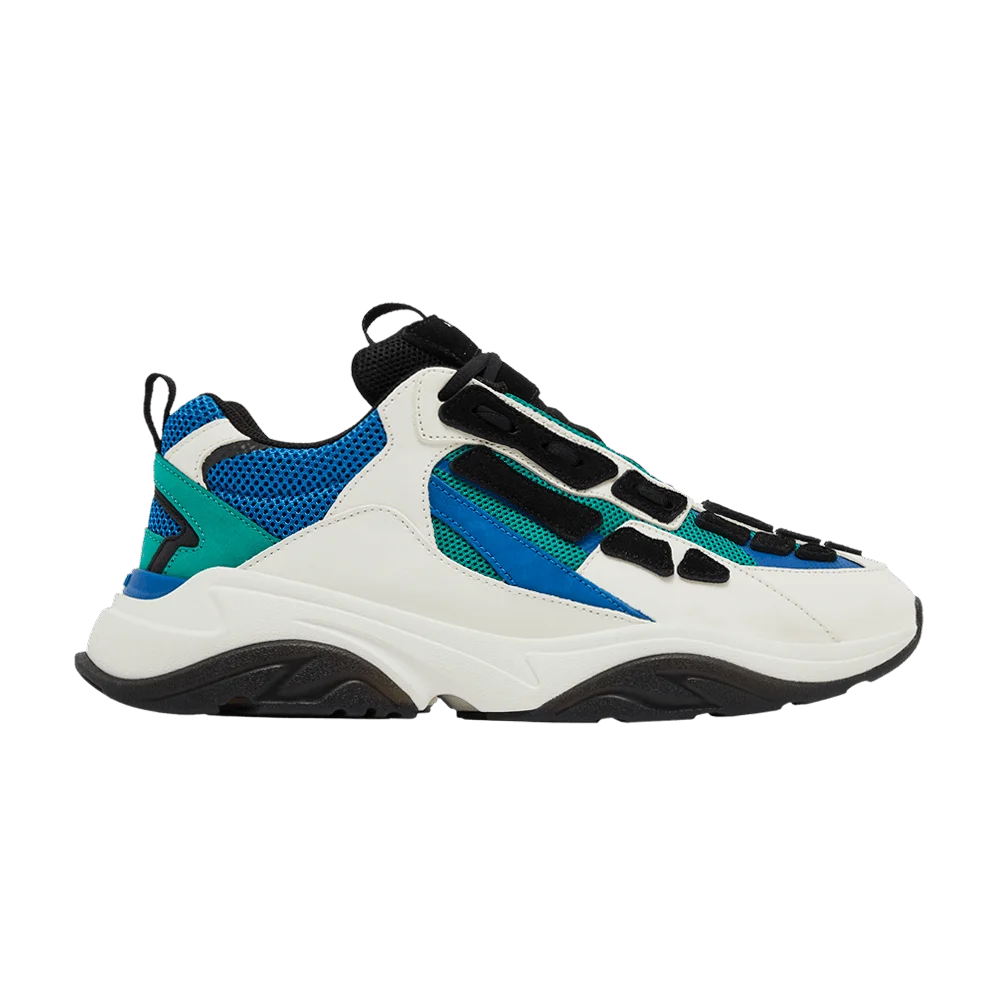 Кроссовки Amiri Bone Runner 'White Black Teal'