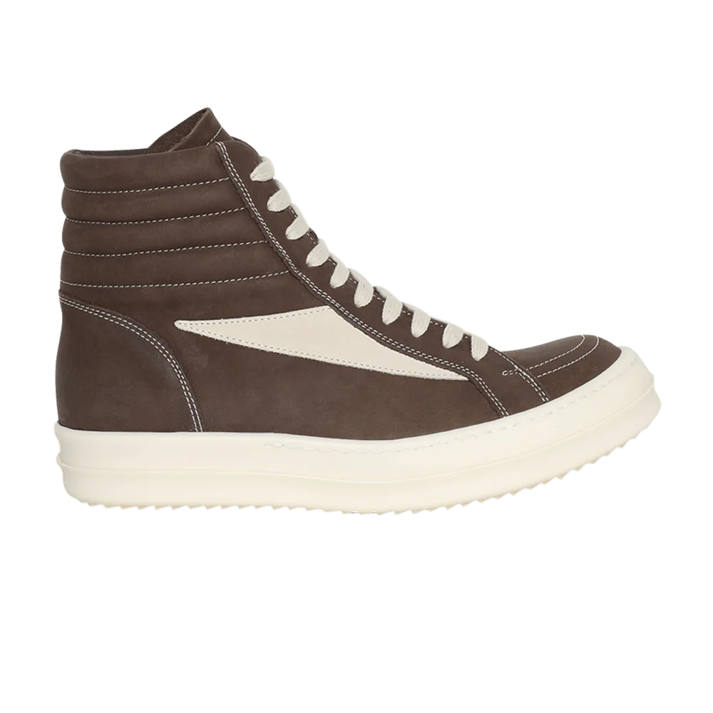 Кроссовки Rick Owens Wmns Porterville Vintage High 'Saddle Milk'
