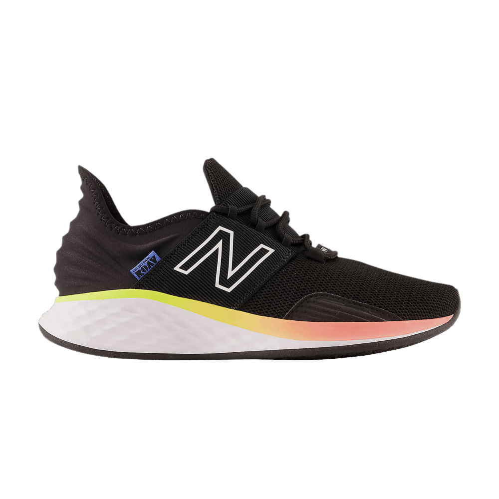 Кроссовки New Balance Wmns Fresh Foam Roav Wide 'Black Blaze Orange'