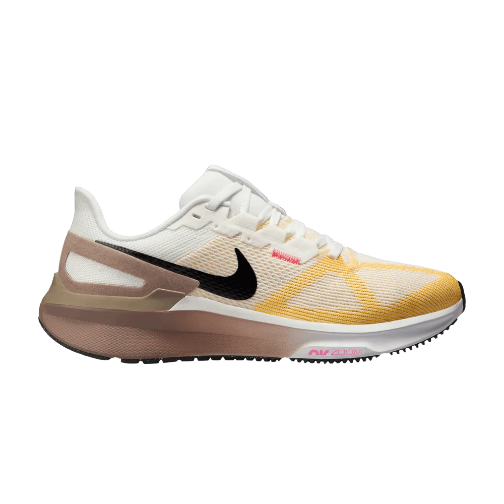 Кроссовки Nike Wmns Air Zoom Structure 25 'Mink Brown Varsity Maize'