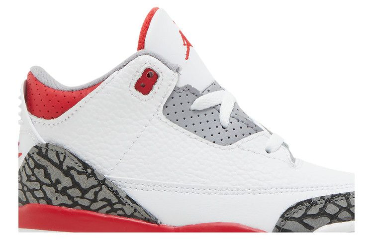 Кроссовки Air Jordan 3 Retro TD 'Fire Red' 2022