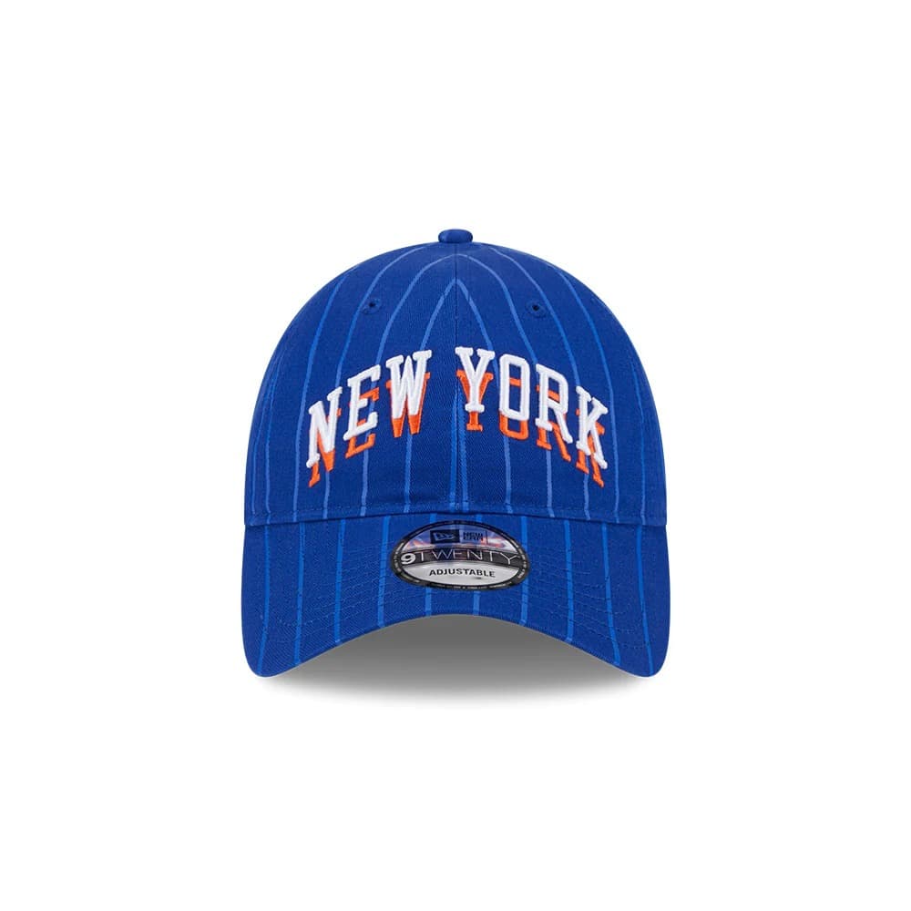 Бейсболка New Era New York Knicks 9TWENTY 2024 City Edition NBA Strapback Hat