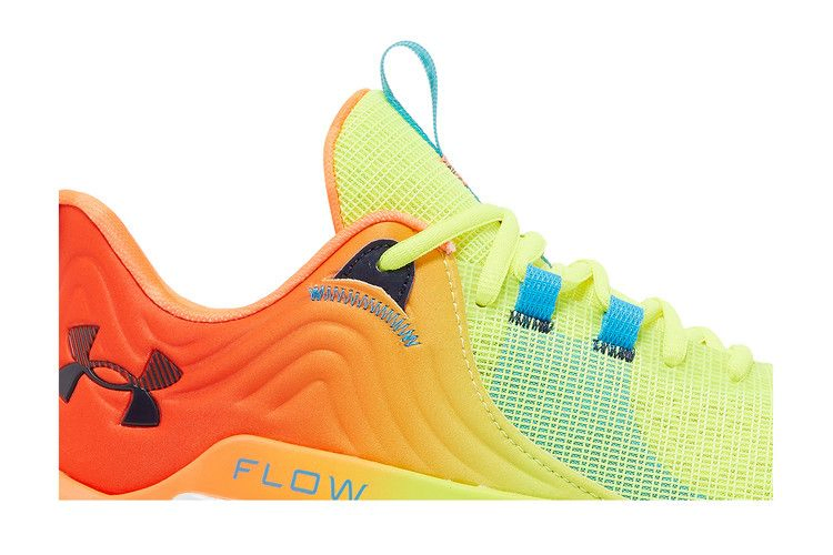 Кроссовки Under Armour Flow FUTR X 2 E24 'Panic Orange Yellow Ray'