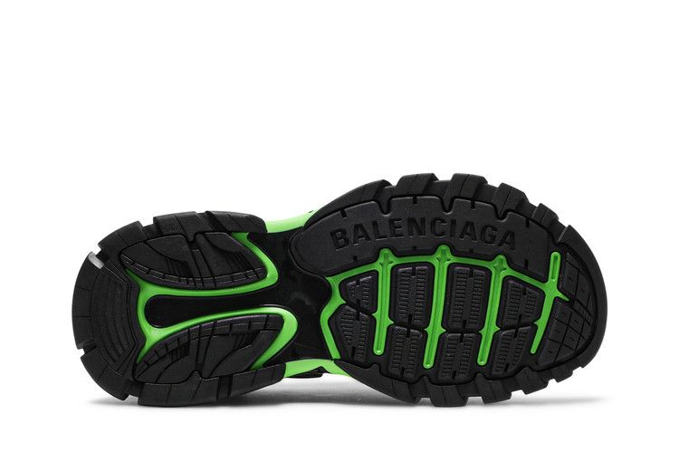 Сандалии Balenciaga Track Sandal 'Black Fluo Green'