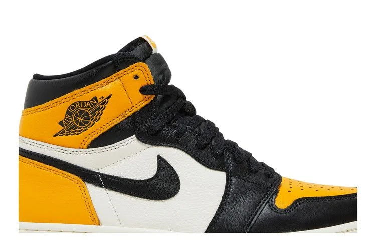 Кроссовки Air Jordan 1 Retro High OG 'Yellow Toe'