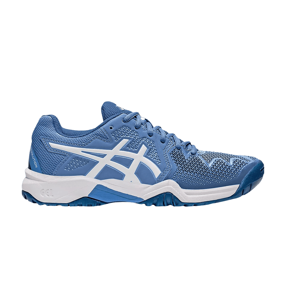 Кроссовки ASICS Gel Resolution 8 GS 'Blue Harmony White'