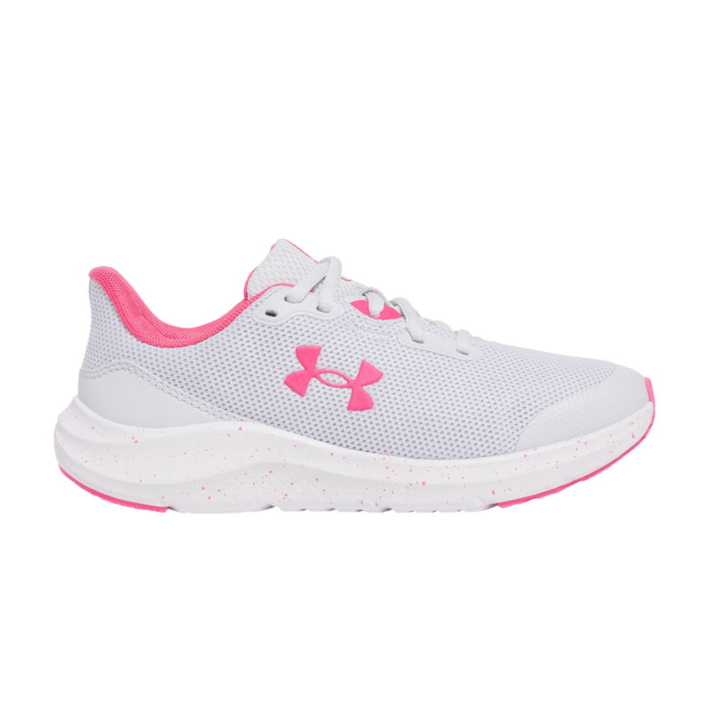Кроссовки Under Armour Charged Pursuit 4 GS 'Distant Grey Super Pink'