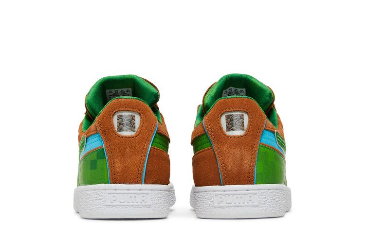 Кроссовки Minecraft x Puma Suede 'Grass Block'