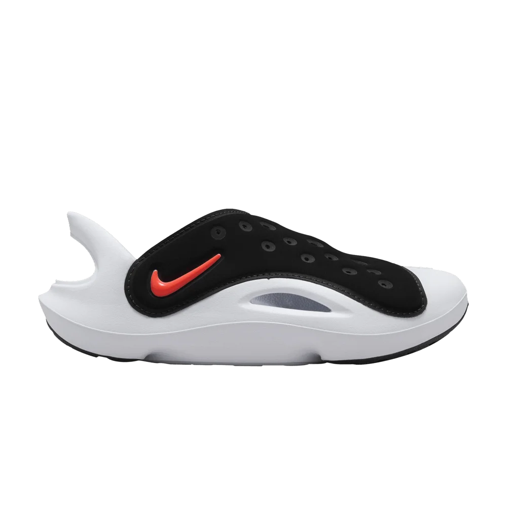 Krossovki-Nike-Aqua-Swoosh-Sandal-PS-Black-Hyper-Orange