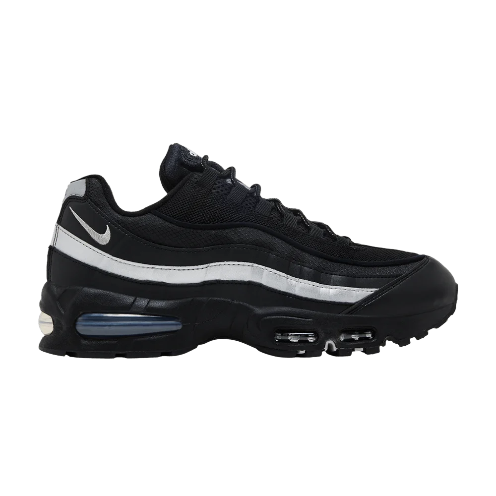 Кроссовки Nike Air Max 95 'Big Bubble - Black Metallic Silver'
