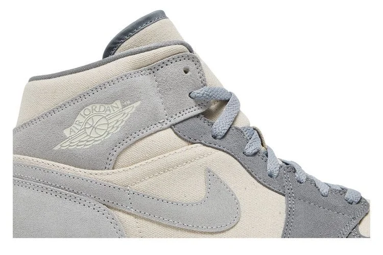 Кроссовки Air Jordan 1 Mid SE 'Coconut Milk Particle Grey'