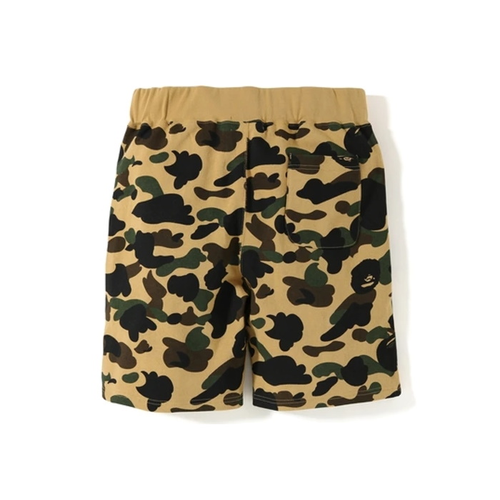 Спортивные шорты BAPE 1st Camo Sweat Shorts Yellow