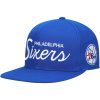 Mens-Mitchell-Ness-Royal-Philadelphia-76ers-Hardwood-Classics-Vintage-Script-Snapback-Hat-100x100