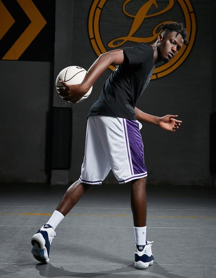 Ehot-Lakers-Stripe-White-Shorts-2