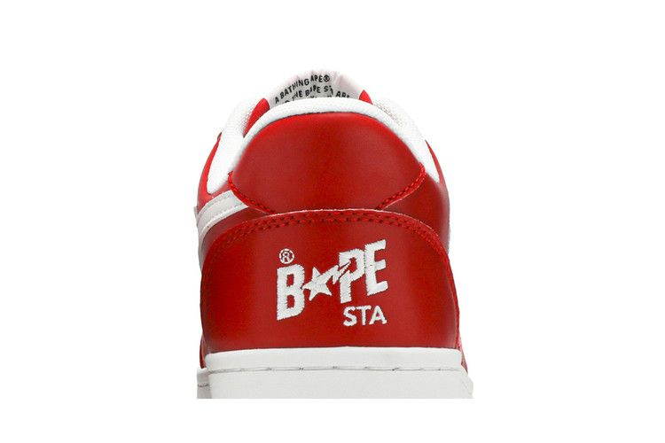 Кроссовки Coca-Cola x Bapesta Low 'Red'