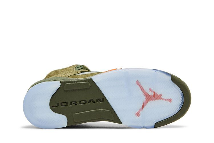 Кроссовки Air Jordan 5 Retro GS 'Olive' 2024