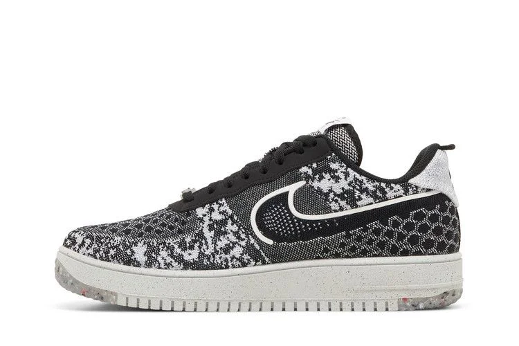 Кроссовки Nike Air Force 1 Crater Flyknit Next Nature 'Black White'