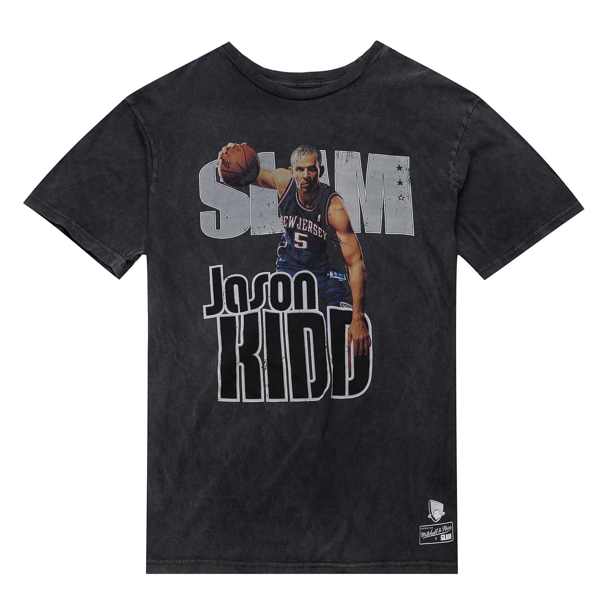 Футболка Mitchell & Ness SLAM Vintage Tee New Jersey Nets