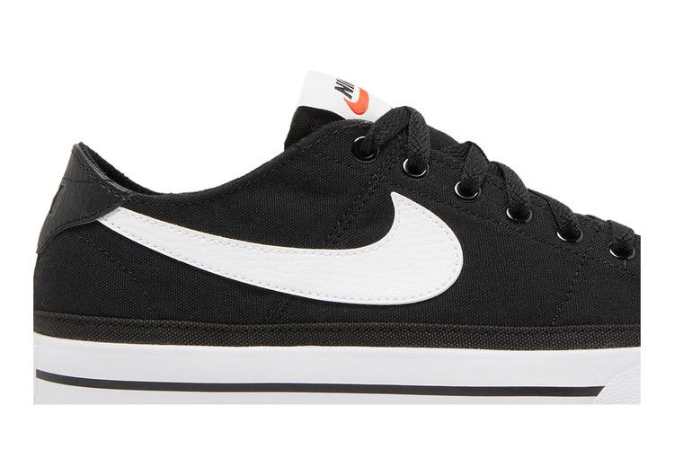 Nike Wmns Court Legacy Canvas 'Black White'