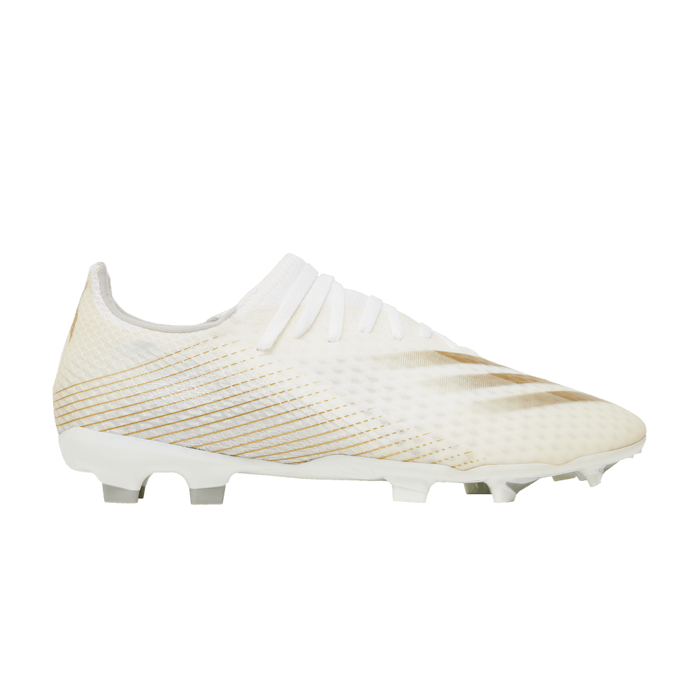 Кроссовки adidas X Ghosted.3 FG 'White Metallic Gold Melange'
