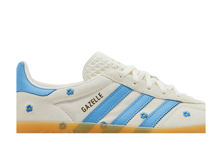Кроссовки adidas Wmns Gazelle Indoor 'Light Blue Floral Embroidery'