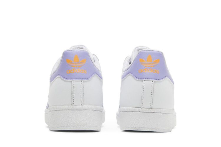 Кроссовки Adidas Superstar 'White Light Purple'