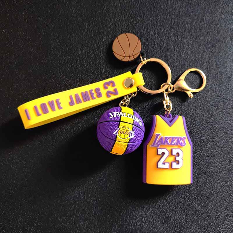 Брелок для ключей Jinduo James Jersey Ball Set Keychain