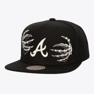 Mitchell-Ness-Black-Atlanta-Braves-Snapback-Hat-300x300