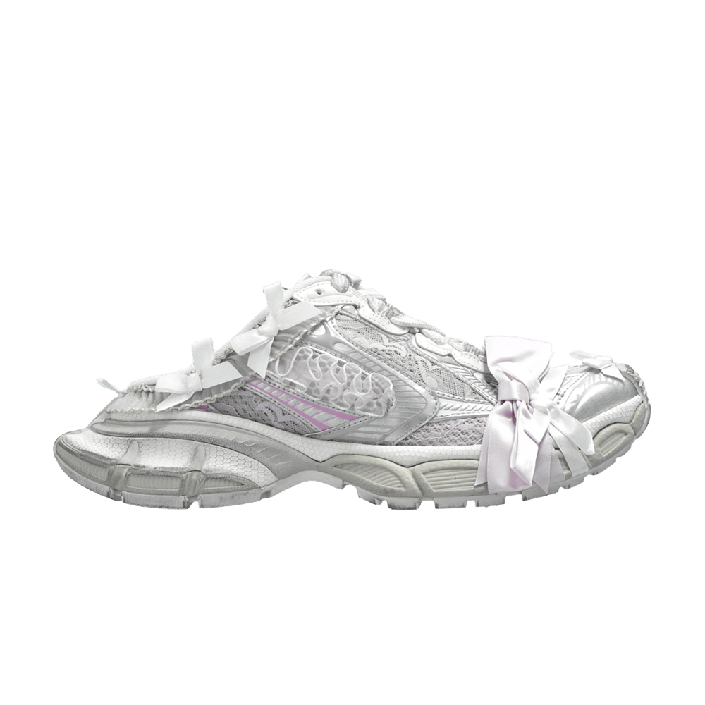 Кроссовки Balenciaga Wmns 3XL Lace Mule 'White Light Pink'