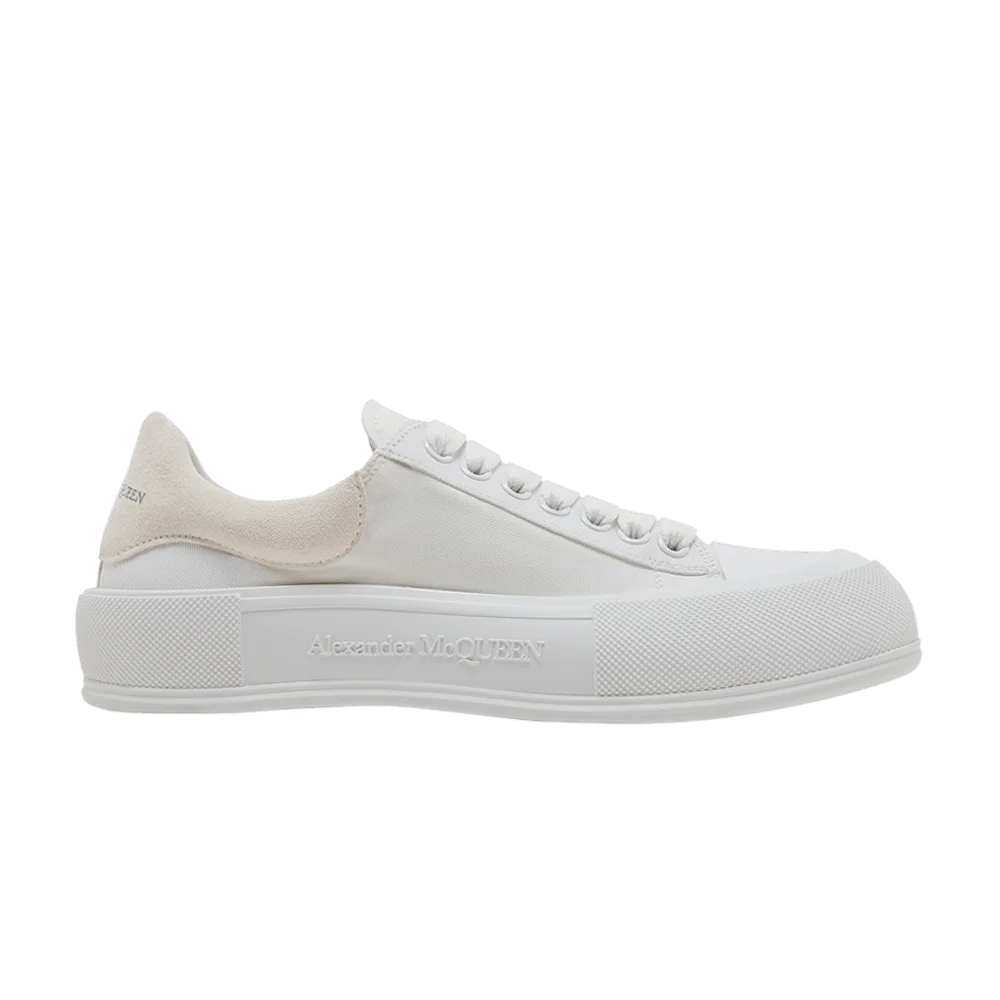 Krossovki-Alexander-McQueen-Deck-Plimsoll-White