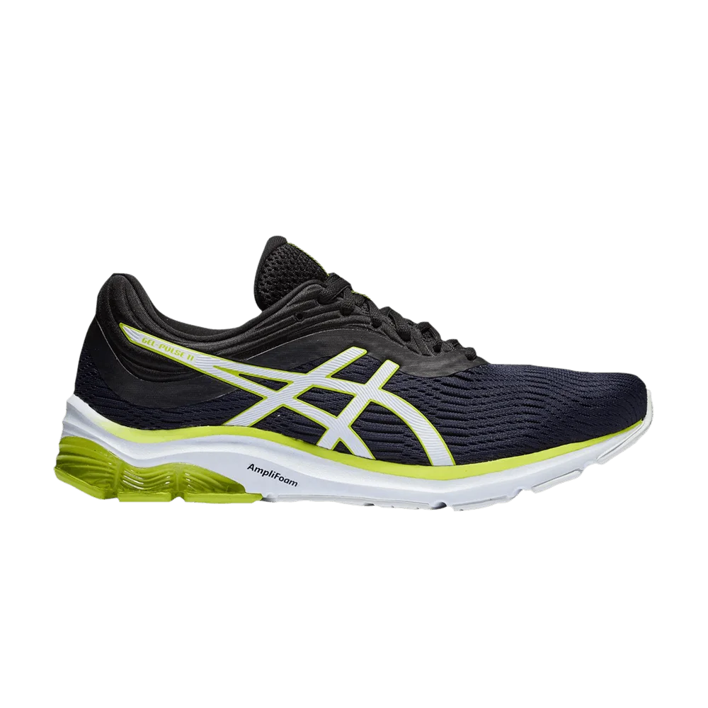 Krossovki-Asics-Gel-Pulse-11-Black-Neon-Lime