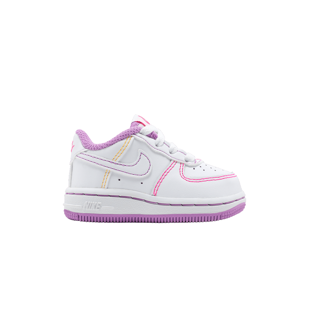 Кроссовки Nike Force 1 TD 'Contrast Stitch - Fuchsia Glow'