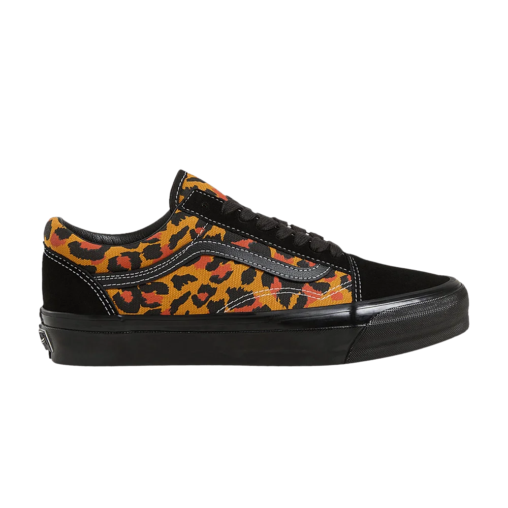 Vans-Old-Skool-36-Orange-Leopard