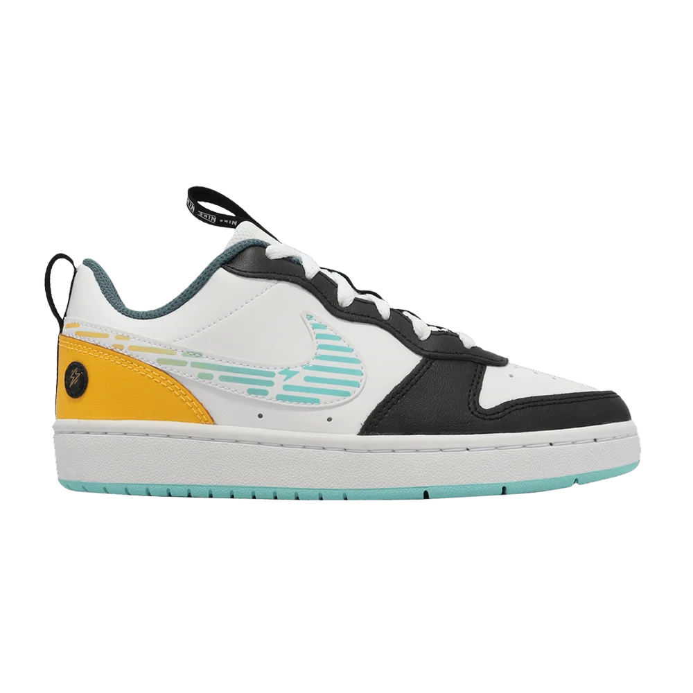 Krossovki-Nike-Court-Borough-Low-2-SE-GS-Laser-Orange-Barely-Green