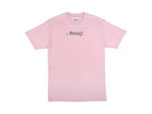 Awake-Metallic-Foil-Logo-Tee-Pink-300x225