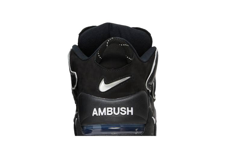 Кроссовки AMBUSH x Nike Air More Uptempo Low 'Black'