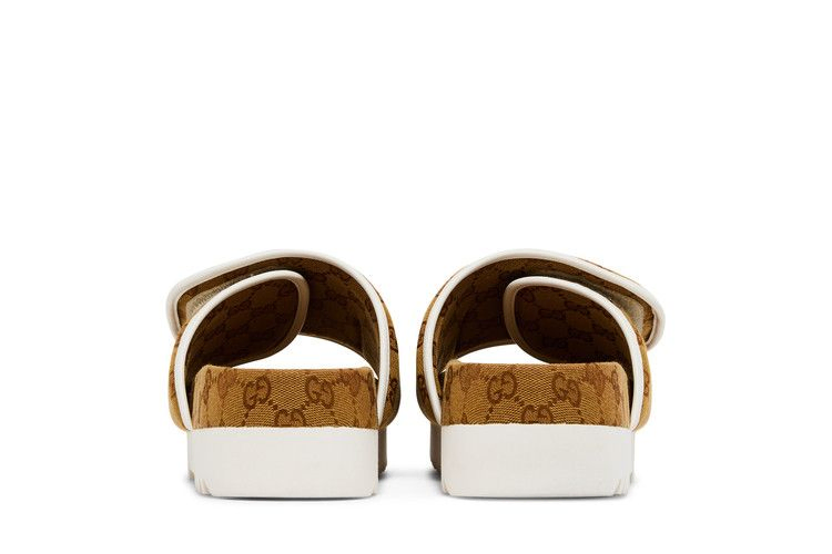 Сандалии Adidas x Gucci Slide Sandal 'Mesa GG Monogram'
