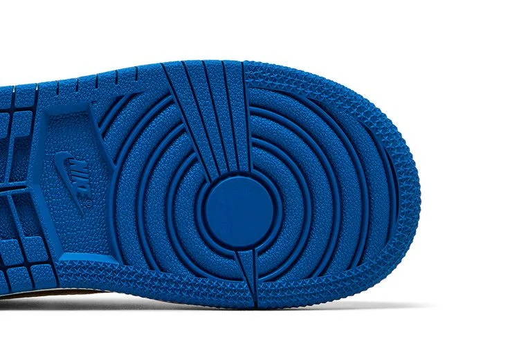 Кроссовки Fragment Design x Travis Scott x Air Jordan 1 Retro Low OG SP TD 'Sail Military Blue'