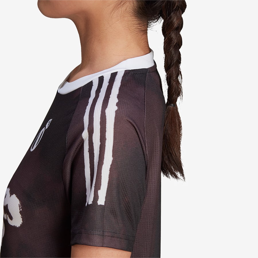Футболка adidas Real Madrid Human Race Womens Jersey Black/White