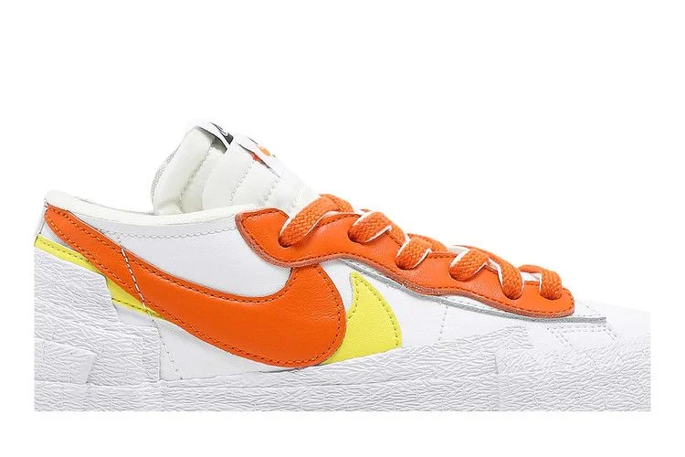 Кроссовки sacai x Nike Blazer Low 'Magma Orange'