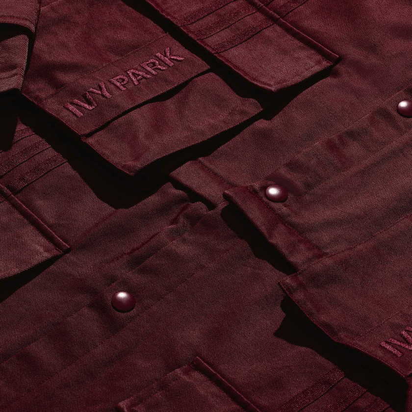 Куртка adidas Ivy Park Convertible Track Jacket Maroon